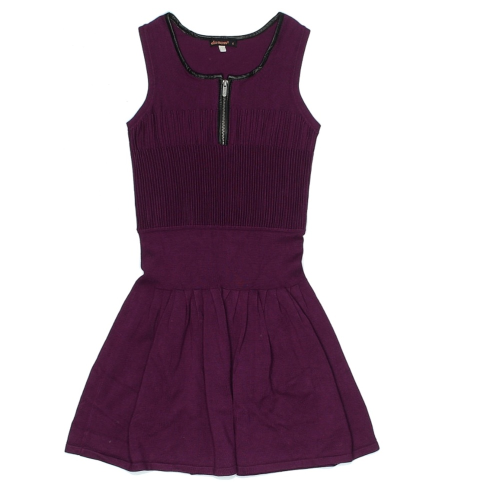 Purple Ella Moss Girls Active Dress Sz 12